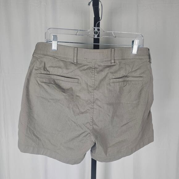 Abercrombie & Fitch Stretch Shorts Gray 33 A&F All Day Short Casual Fit - Picture 3 of 3